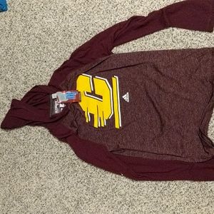 Central Michigan adidas long sleeve top Small